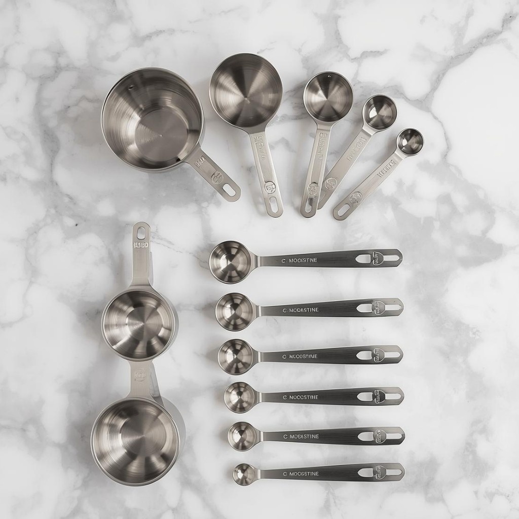 Measuring sets (cups, spoons, digital scales)